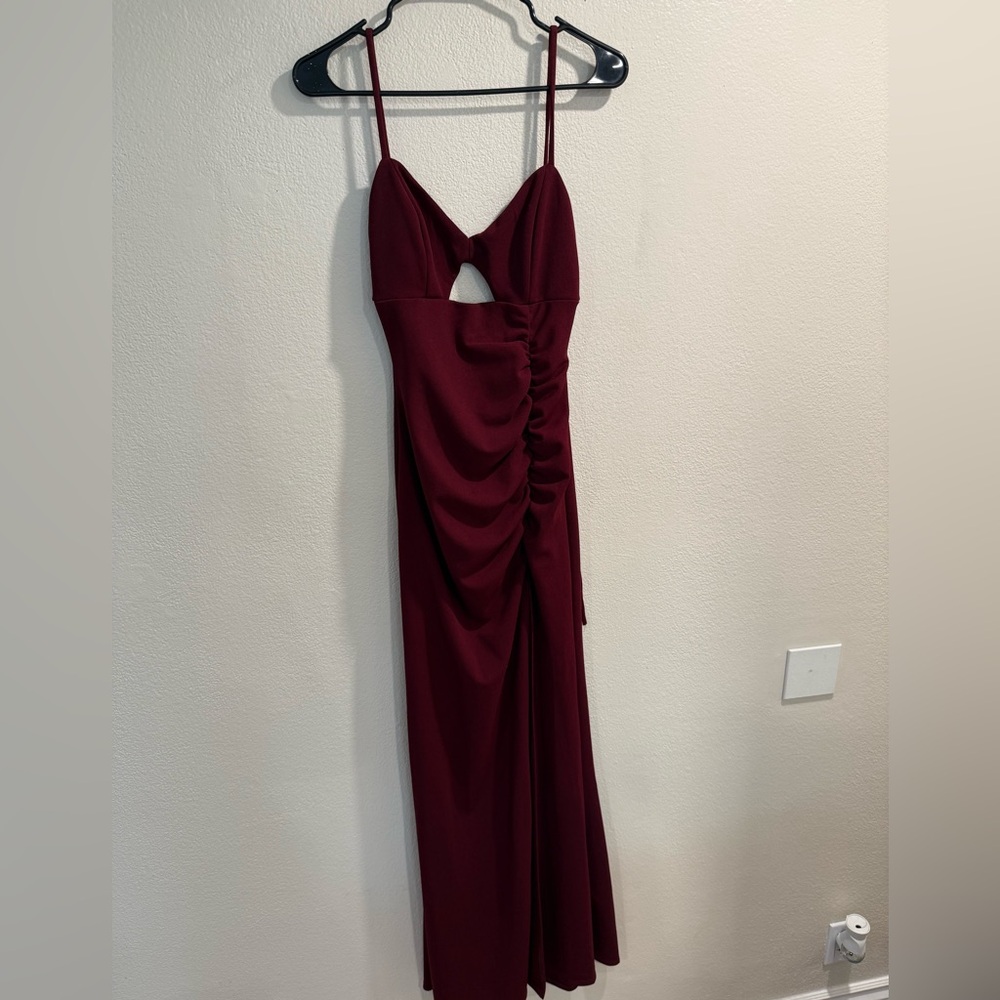 Emerald Sundae Red Maxi Dress